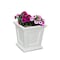 Mayne Fairfield 16x16 Square Planter - White 5887-W - alternate 1
